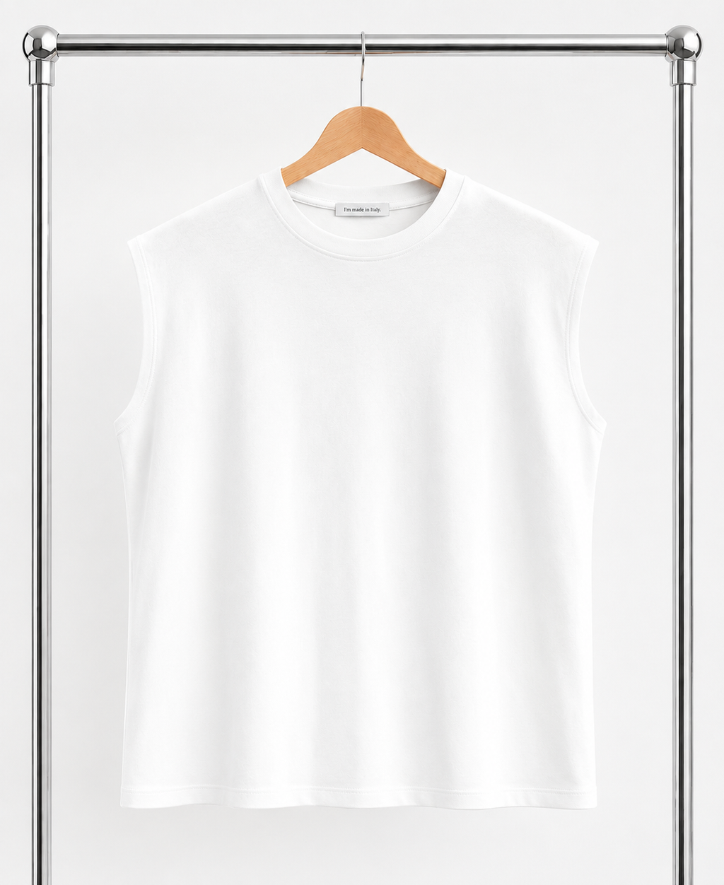 BASIC CUT OFF SHIRT