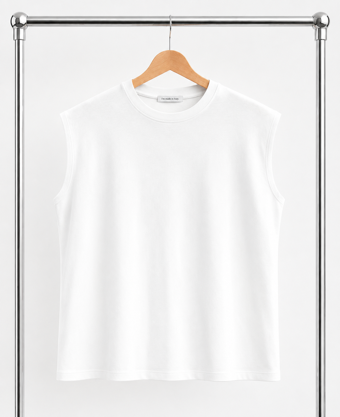 BASIC CUT OFF SHIRT