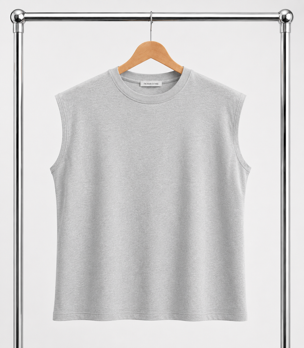 BASIC CUT OFF SHIRT